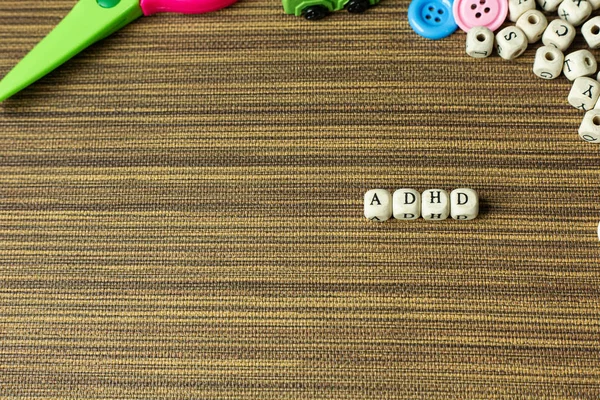 ADHD концепції психічного здоров'я . — стокове фото