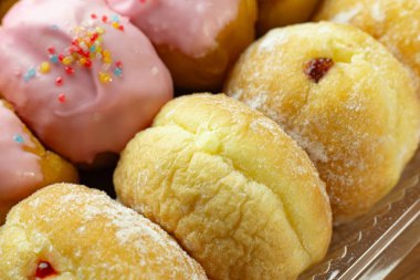 Donuts gıda içeriği için görüntü kapatın