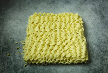 gıda içeriği için RAW Instant noodle