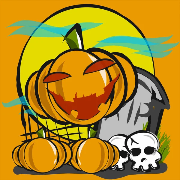 Halloween vektor kép Holiday koncepció — Stock Vector