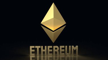 Ethereum madeni para sembolü şifreleme 3d