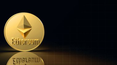 Ethereum madeni para sembolü şifreleme 3d