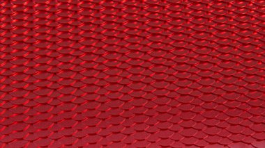 Soyut Arkaplan 3d Hazırlama için kırmızı ölçek.