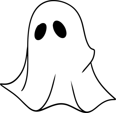 Cadılar Bayramı için hayalet ya da tatil konsepti.