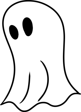 Cadılar Bayramı için hayalet ya da tatil konsepti.