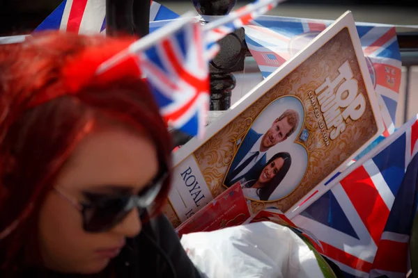 Prens Harry ve Meghan Markle Royal Windsor Sarayı, Berkshire, İngiltere, İngiltere'de düğünde