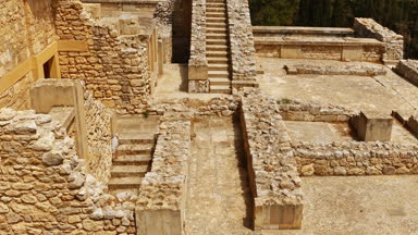 Minos Palace Knossos, Heraklion, Girit, Yunanistan