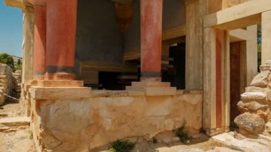 Minos Palace Knossos, Heraklion, Girit, Yunanistan