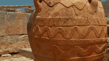 Minos Palace Knossos, Heraklion, Girit, Yunanistan