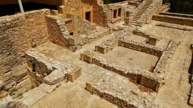 Minos Palace Knossos, Heraklion, Girit, Yunanistan