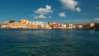 Chania Promenade, Crete, Yunanistan