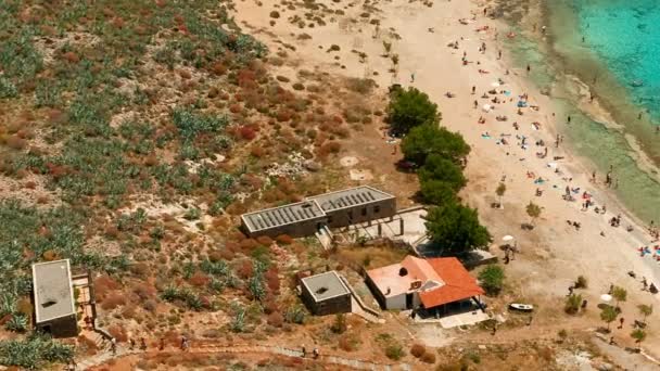 Gramvousa em Creta, Grecia — Vídeo de Stock