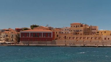 Chania Promenade, Crete, Yunanistan