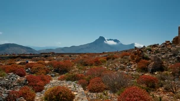 Isla Gramvousa en Creta, Grecia — Vídeos de Stock