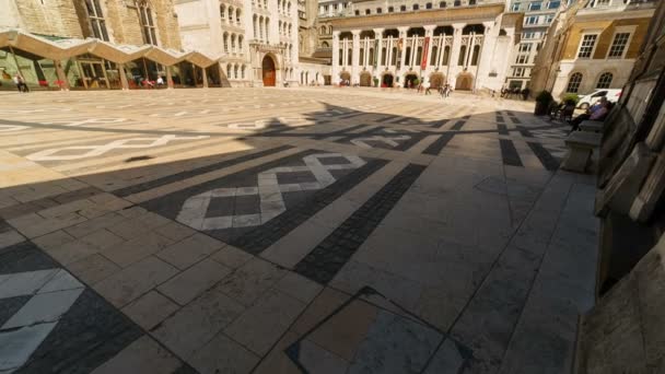 Guildhall, Londres, Inglaterra, Reino Unido — Vídeo de Stock