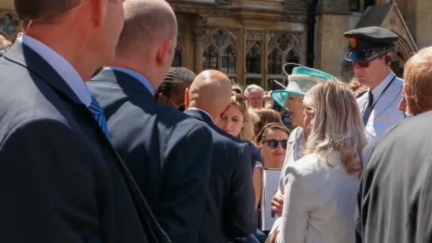 İngiliz Başbakanı Theresa Mayıs — Stok video