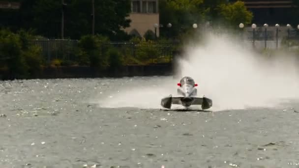 F1h2o uim Weltmeisterschaft in London, England, Großbritannien — Stockvideo