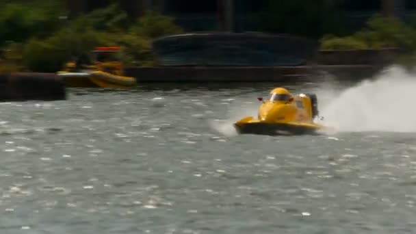 F1H2O Campeonato Mundial de UIM em Londres, Inglaterra, Reino Unido — Vídeo de Stock