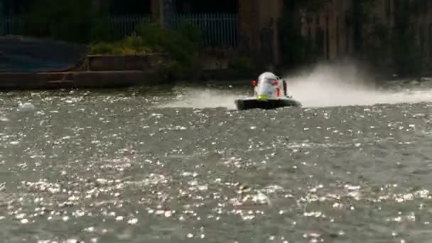 F1H2O Campeonato Mundial de UIM em Londres, Inglaterra, Reino Unido — Vídeo de Stock