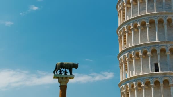 Пиза, Тоскана, Италия — стоковое видео
