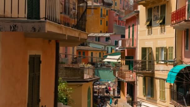 Cinque terre, Ligurien, Italien — Stockvideo