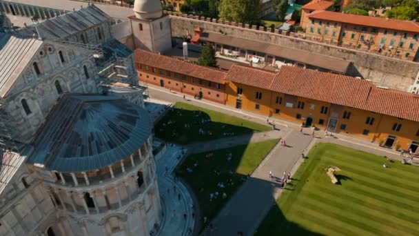 Pisa, Toskania, Włochy — Wideo stockowe