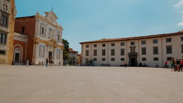 Pisa, Toszkána, Olaszország — Stock videók