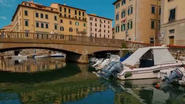 Ліворно, Тоскана, Італія — стокове відео