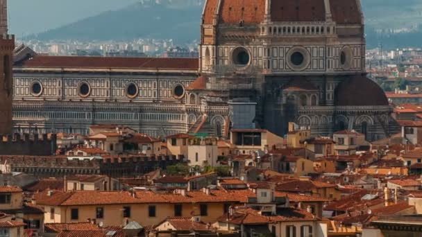 Florence, Toscane, Italië — Stockvideo