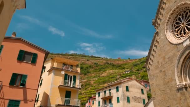 Cinque terre, ligurien, italien — Stockvideo