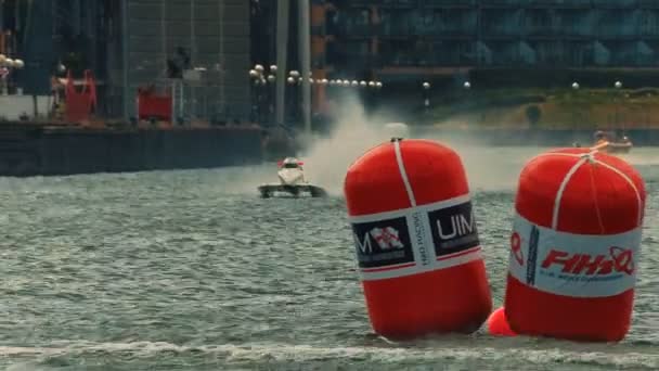 F1h2o Uim Powerboat Racing — Vídeo de Stock