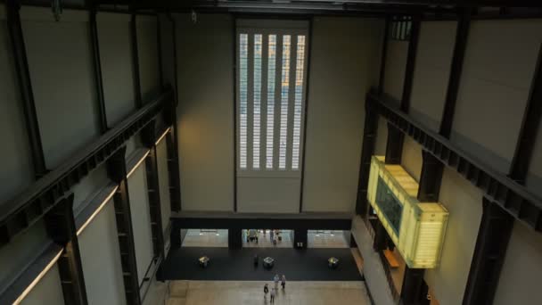 Tate Modern, Londyn, Anglia, Wielka Brytania — Wideo stockowe