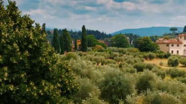 Tuscan kırsal, Florence, İtalya