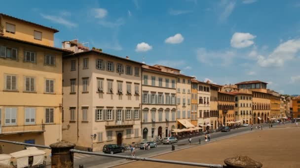 Палаццо Пітті, Флоренції, Тоскана, Італія — стокове відео