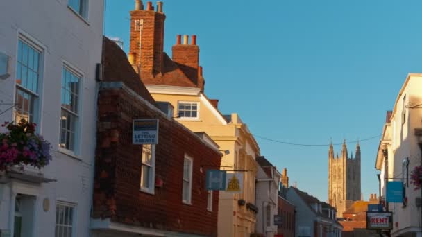 Canterbury, Kent, İngiltere, Birleşik Krallık — Stok video