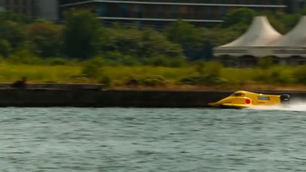 Campeonato Mundial de UIM F1H2O — Vídeo de Stock