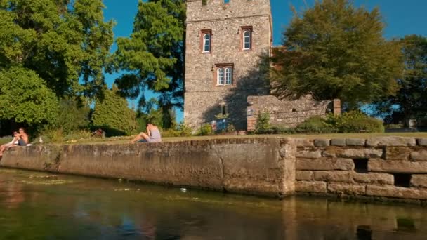 Canterbury Old Town, Kent, Anglia, Egyesült Királyság — Stock videók