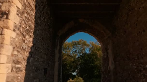 Dover Castle, Kent, England, Storbritannien — Stockvideo