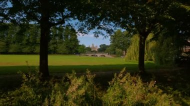 Kings College, 1441 kurulan İngiltere'deki Cambridge Üniversitesi kurucu bir kolej geniş açı çekim