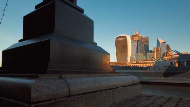 City of London, Londra, Regno Unito — Video Stock