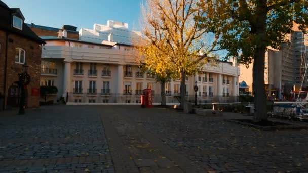 St Кетрін доків, Лондон, Великобританія — стокове відео