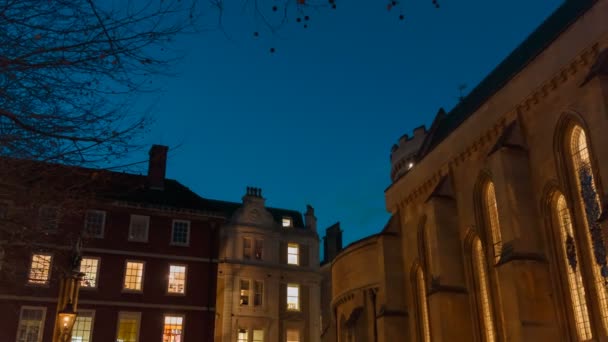 Temple Church, Londres, Inglaterra, Reino Unido — Vídeo de stock