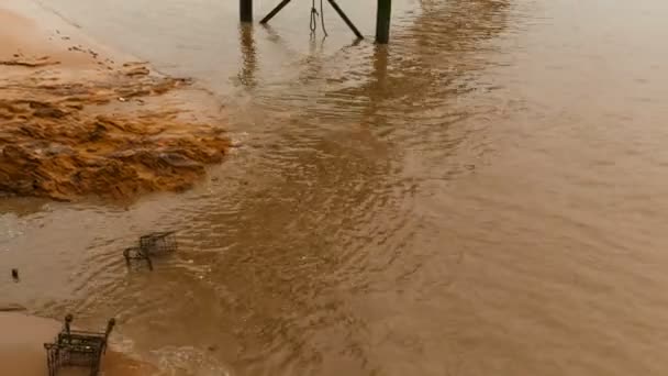 Ballast and Aggregate Factory, Londres, Inglaterra, Reino Unido — Vídeo de Stock