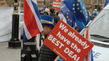 Brexit - Pro Eu Destekçileri Westminster, Londra