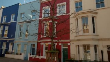Victoria evleri, Notting Hill, Londra, İngiltere, İngiltere