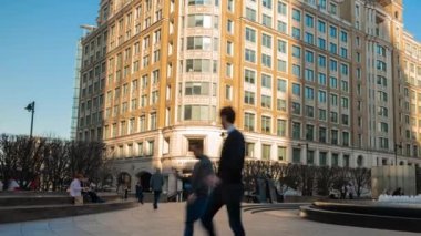 Cabot Meydanı, Canary Wharf, Londra, İngiltere, İngiltere
