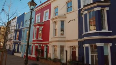 Victoria evleri, Notting Hill, Londra, İngiltere, İngiltere