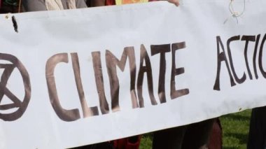 Londra'da İklim Değişikliği Extinction İsyanı Gösteri, İngiltere