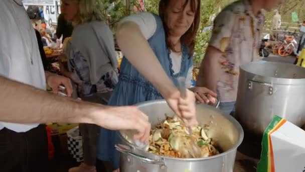 Manifestation sur la rébellion contre le changement climatique à Londres, Royaume-Uni — Video