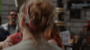 Londra'da İklim Değişikliği Extinction İsyanı Gösteri, İngiltere